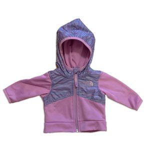 The North Face Purple Baby Girl Rain Jacket Coat